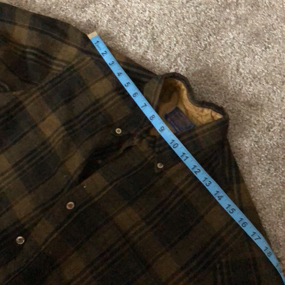 Pendleton Virgin Wool Button Up Casual Light Shirt - image 3